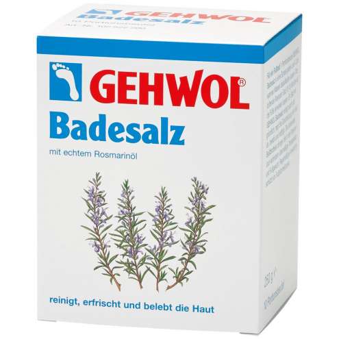 GEHWOL Badesalz Соль для ванны с маслом розмарина 10 x 25 г